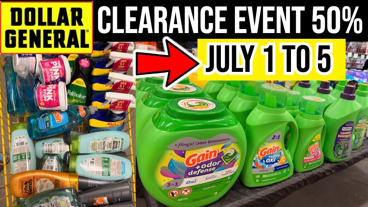РАСПРОДАЖА в Dollar General: ИНФО + КУПОНЫ для загрузки, с 1 по 5 ИЮЛЯ!