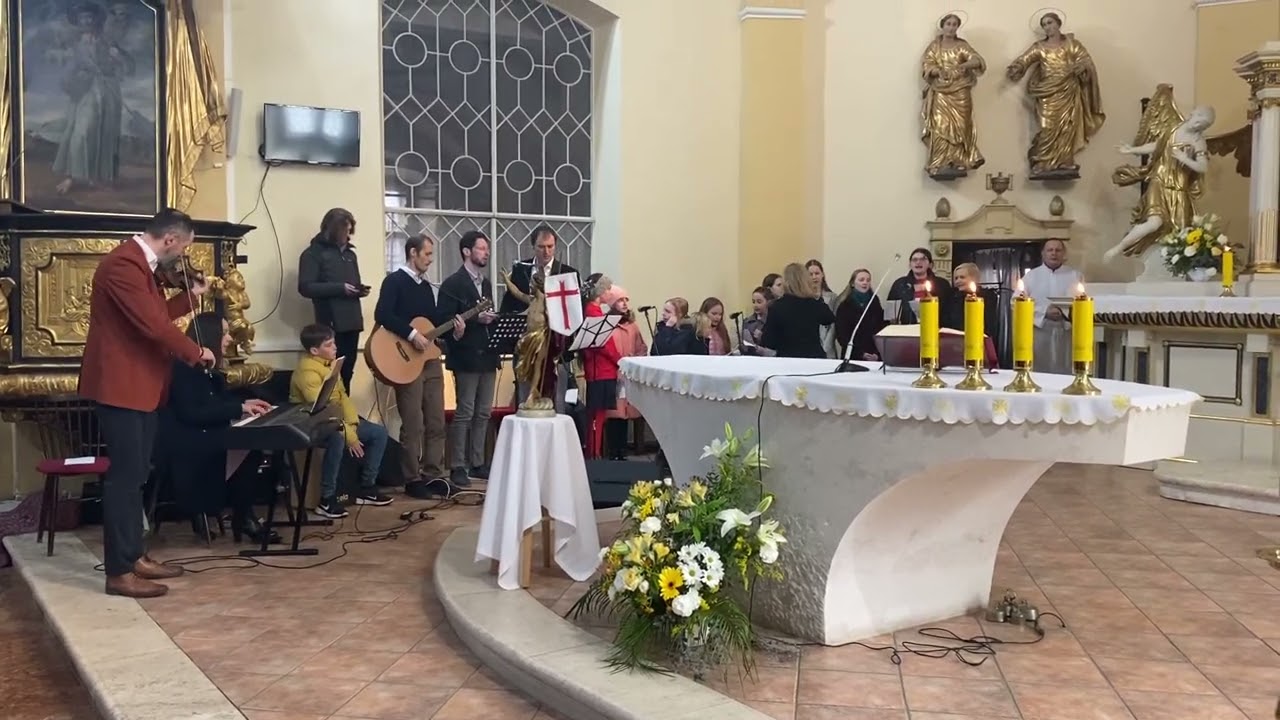 Sláva Bohu(Glória, Glória), Zbor Angelus