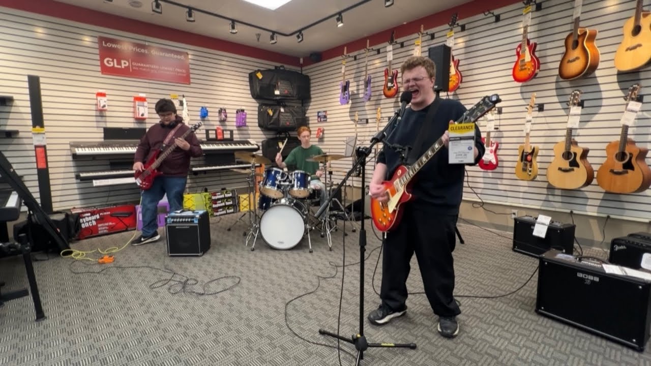 Locked Out - “XXI Century Blood” (The Warning) - Live at Music & Arts, 2/27/26