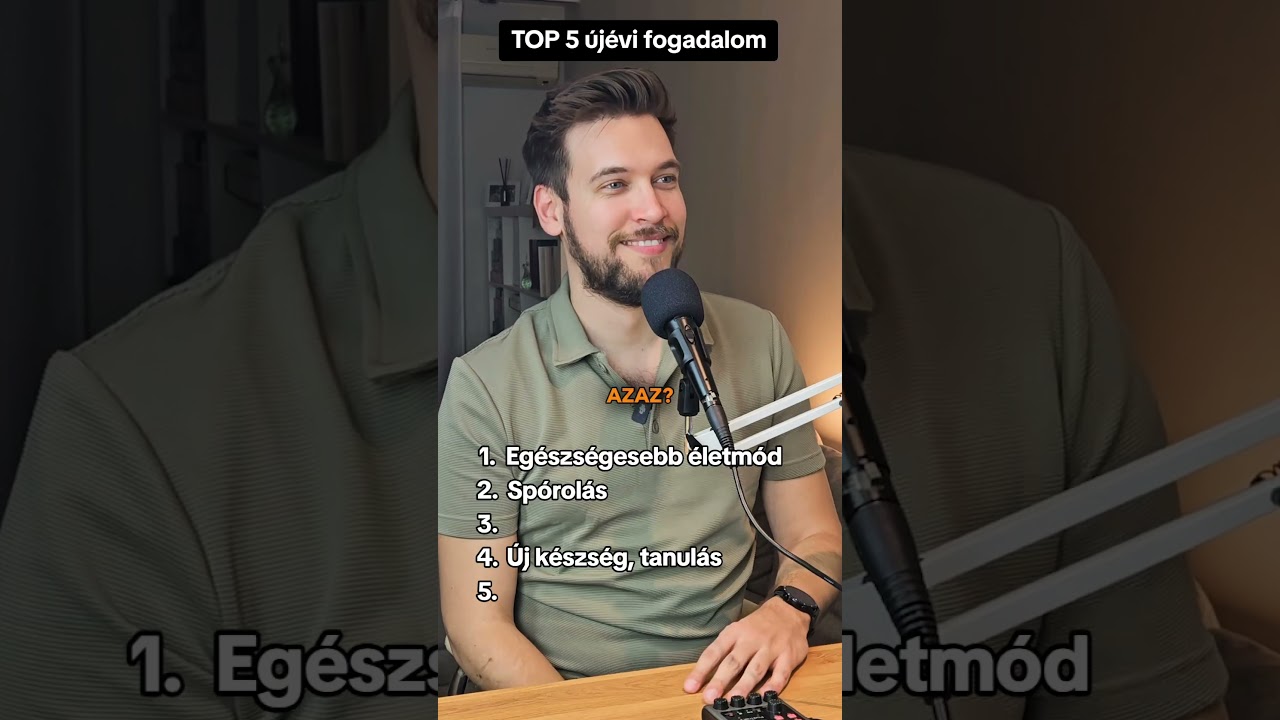 TOP 5 &uacute;j&eacute;vi fogadalom! 🙏🏽 #&aacute;mb&aacute;tor #podcast #foryou #top5 #tal&aacute;ldki #&uacute;j&eacute;v #fogadalom