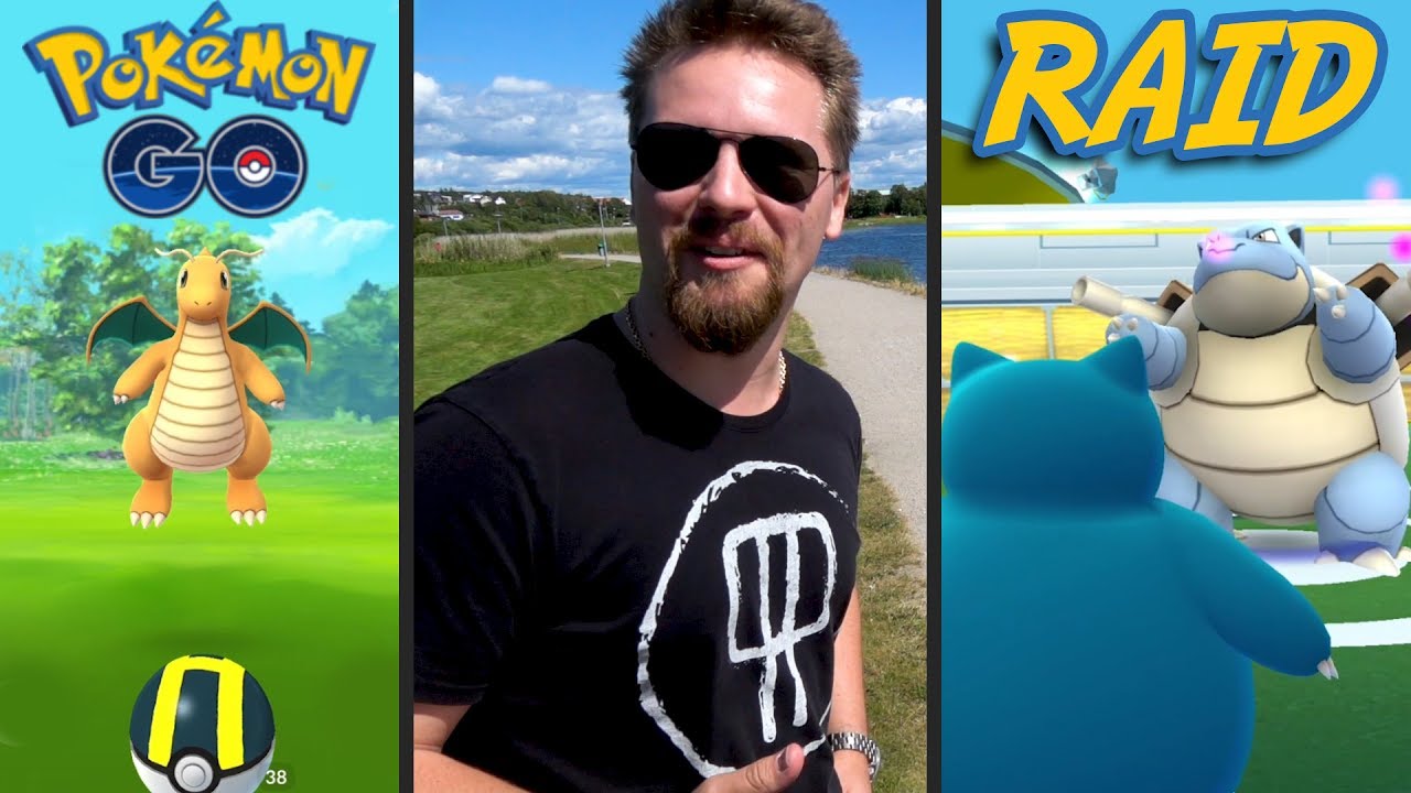 VILD DRAGONITE & BLASTOISE RAID | POKEMON GO på Svenska