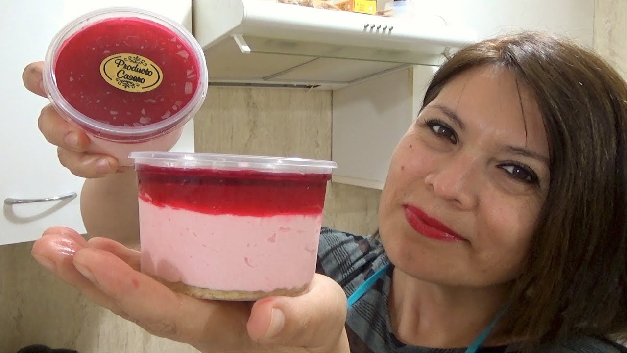 TORTA MOUSSE DE YOGURT PARA VENTA / VASOS/ Silvana Cocina ❤