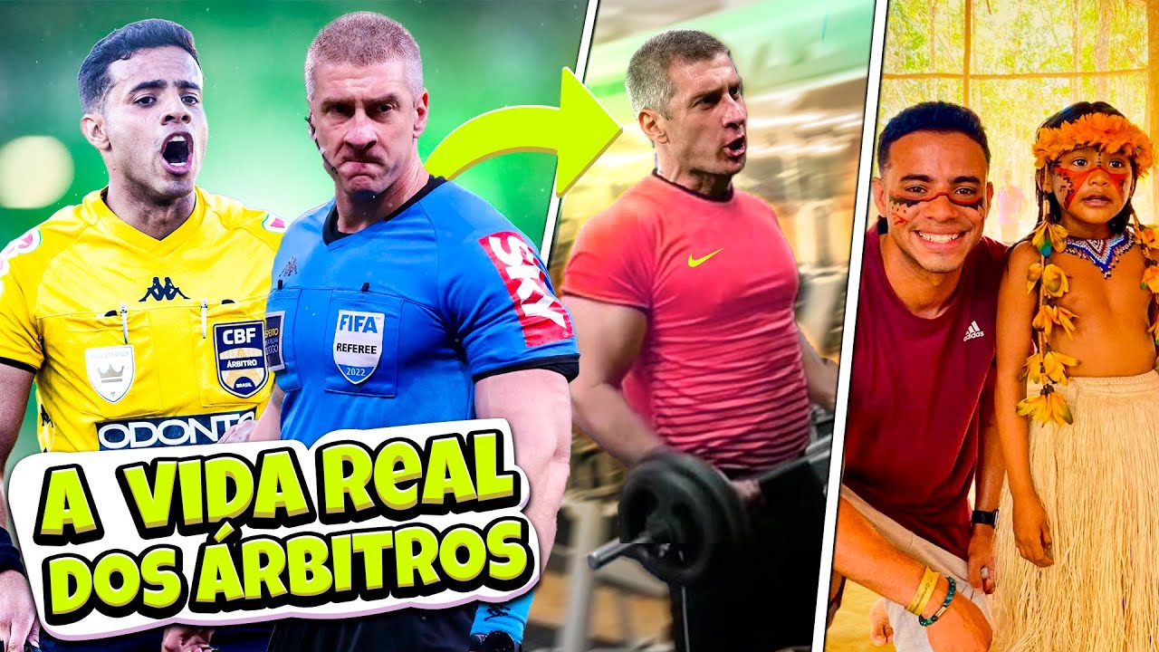 COMO É A VIDA REAL DOS ÁRBITROS? QUANTO GANHAM?