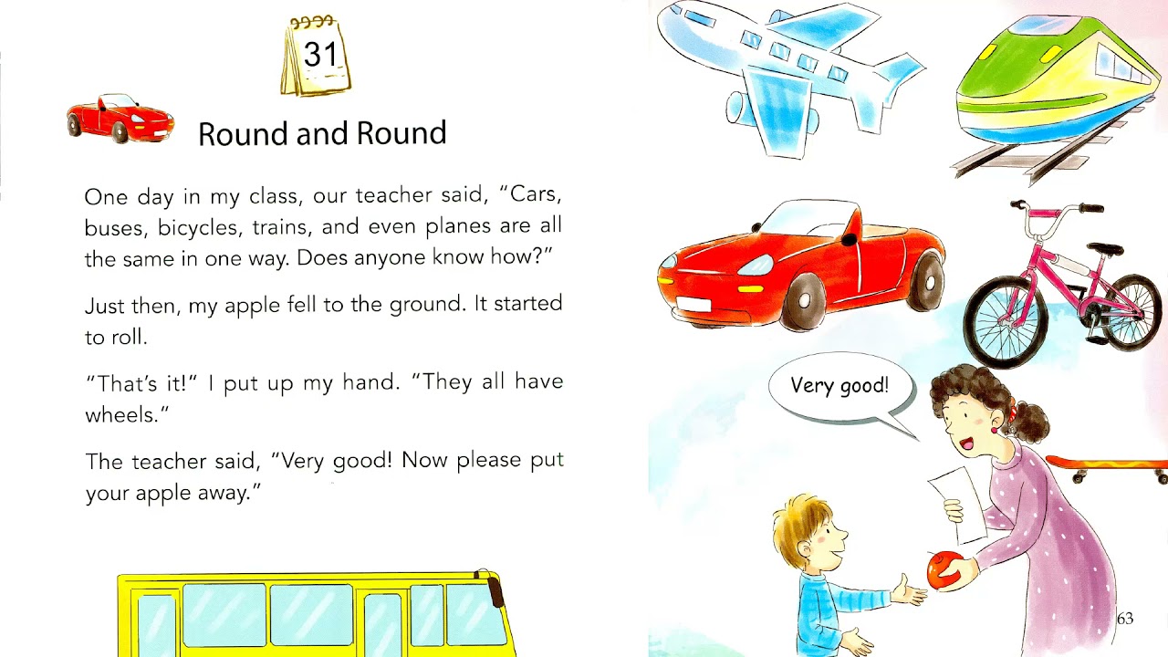 One Story A Day | Day 31 - Round and Round - Luyện nói tiếng Anh - Kể chuyện tiếng Anh
