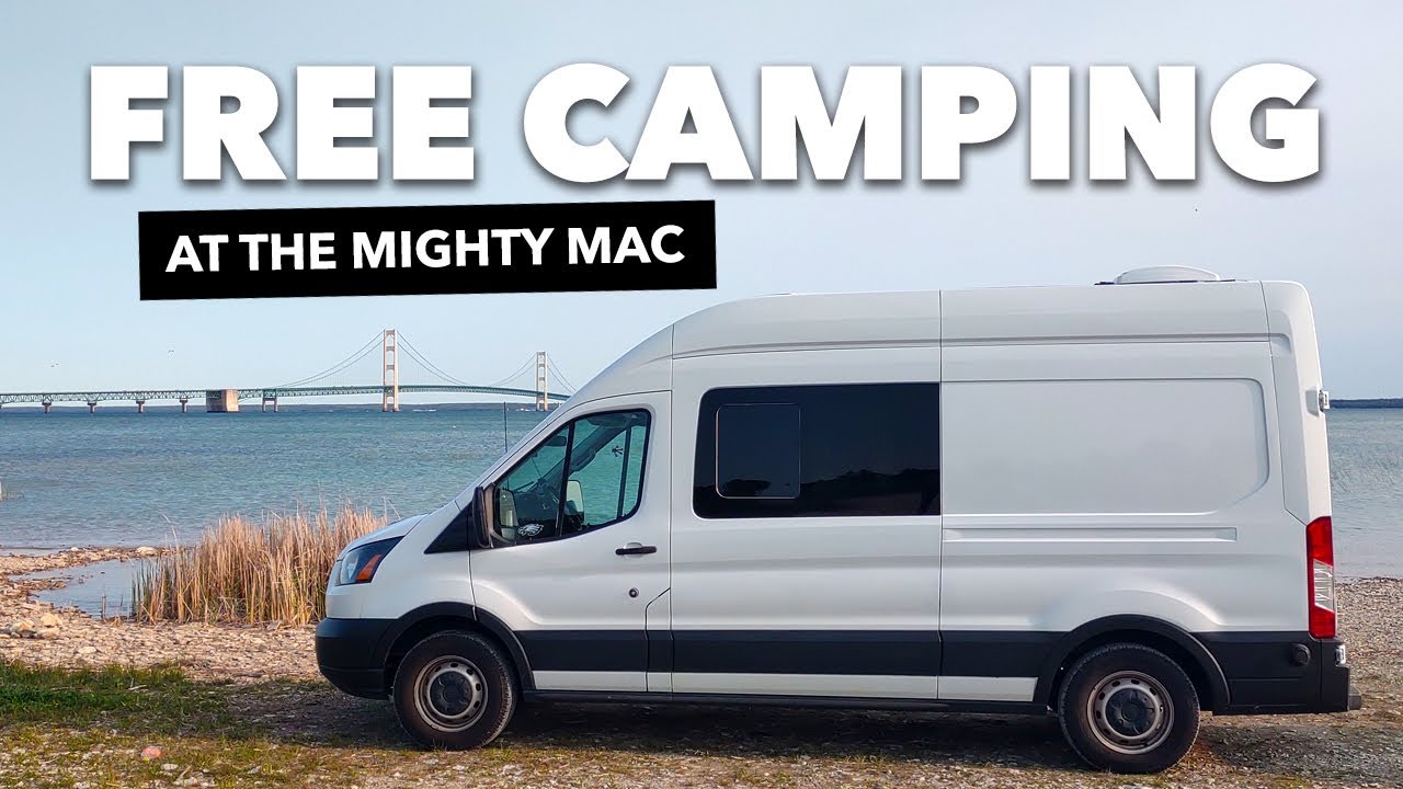 Crossing the “Mighty Mac” (Van life road trip from Petoskey to Michigan’s Upper Peninsula)