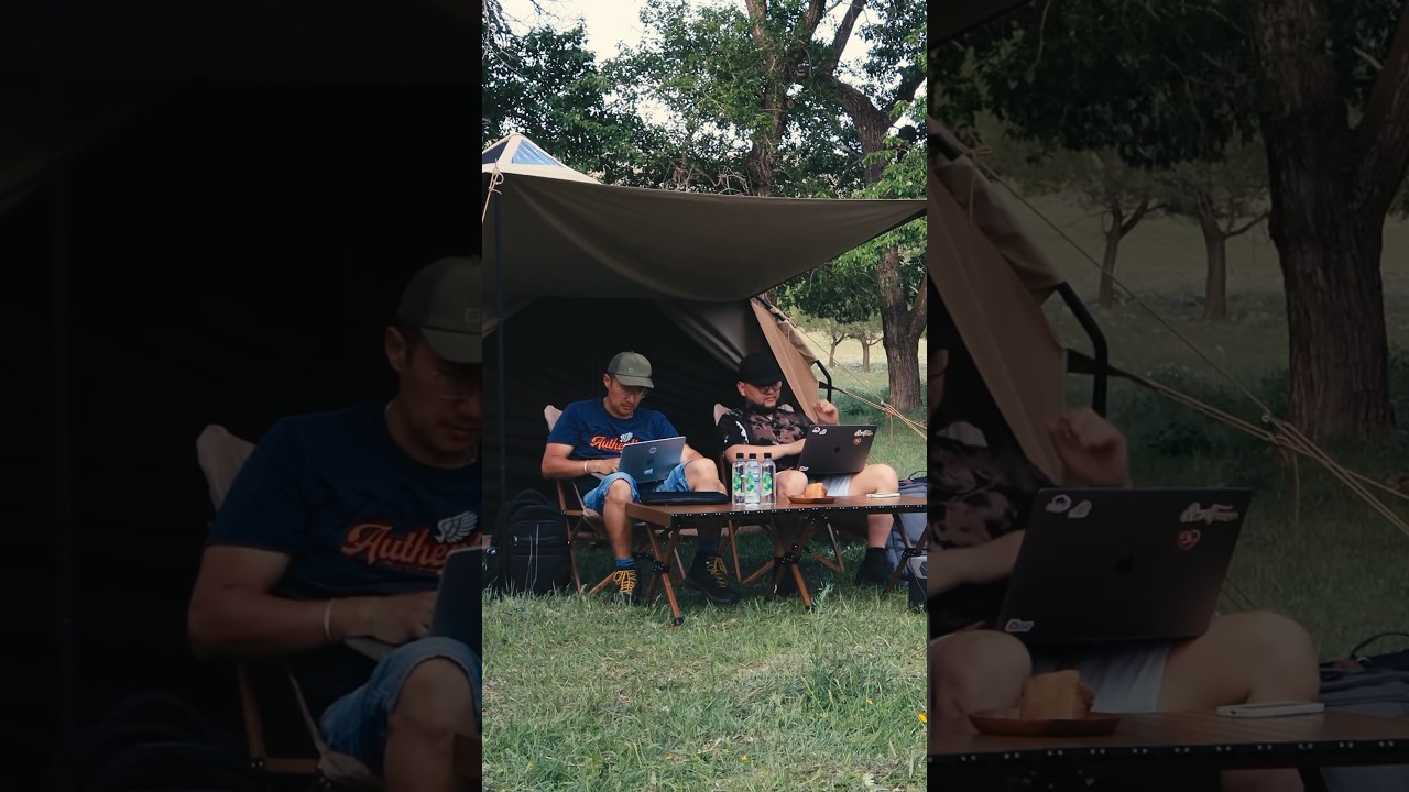 JolomTent by Gerglamping.. #asmr #tent #camp #tentcamp