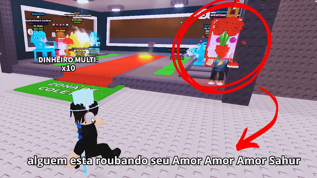 Doei todos os meus BRAINROTS em SERVE PÚBLICO!