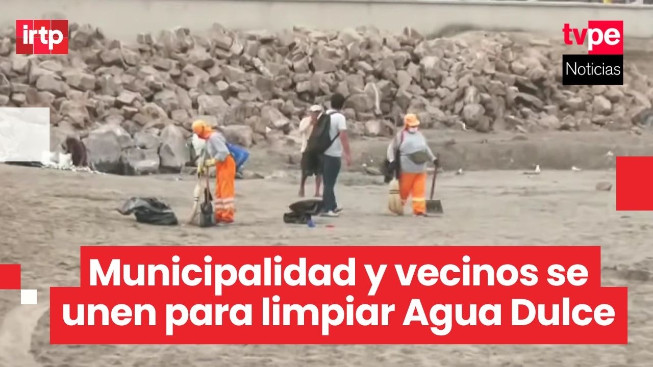 Vecinos ayudan a limpiar Agua Dulce aunque cierre es inevitable