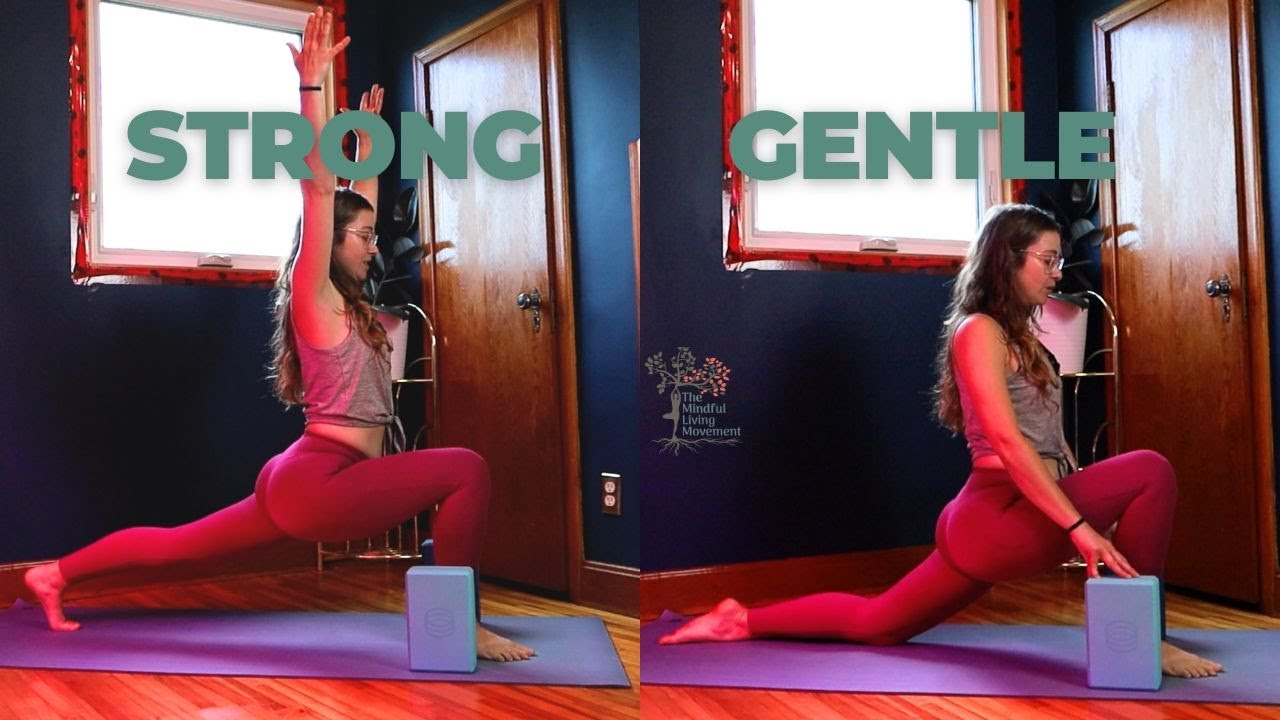 Yoga Poses That Work for Every Body ~ Slow Flow Yoga Lunge