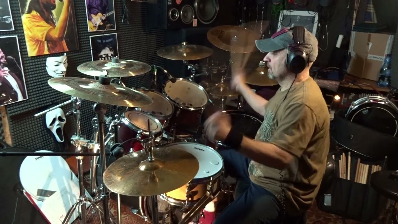 Rod Stewart -Have You Ever Seen The Rain - Drum Cover.