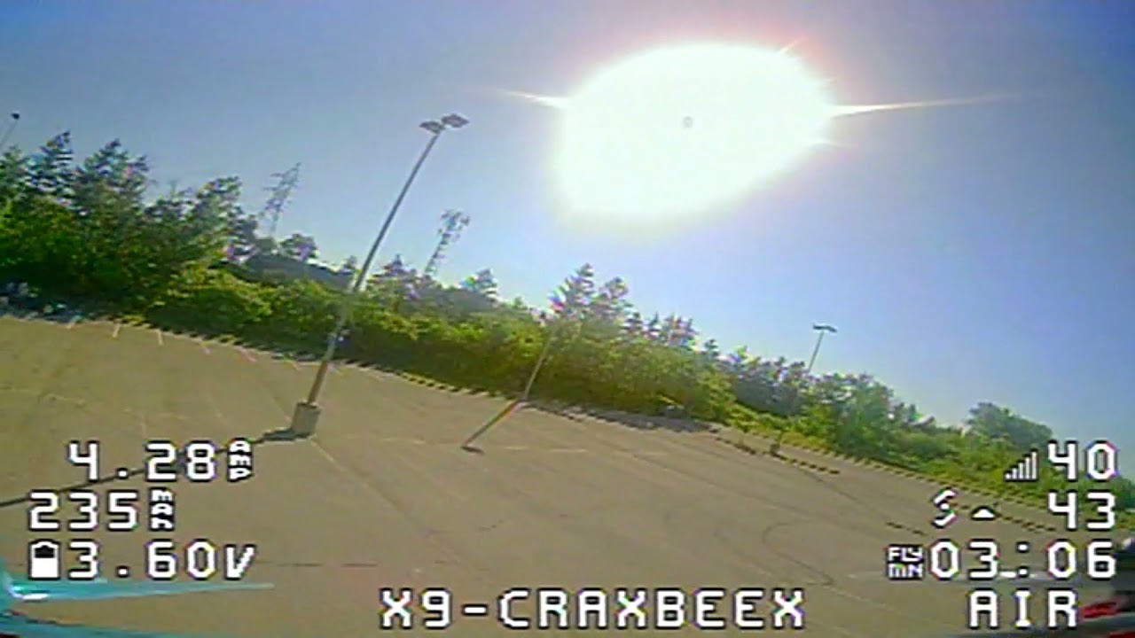 Custom build Maiden flight - CrazybeeX