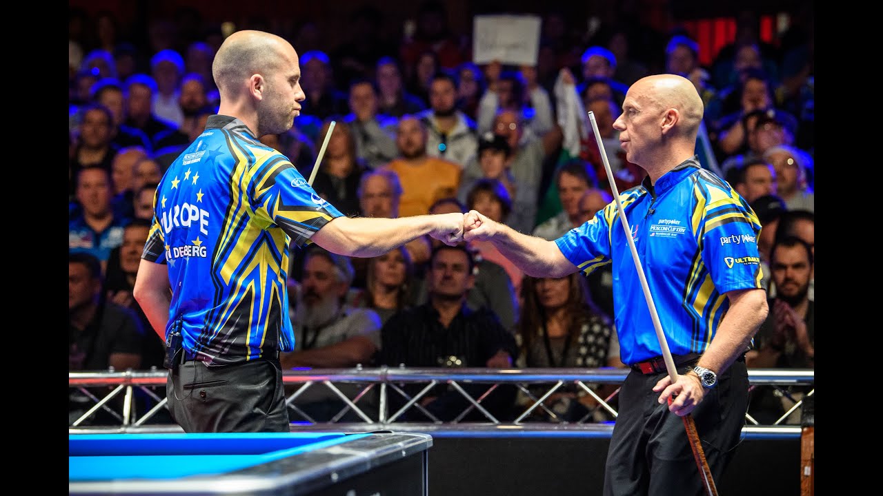 Oscar Dominguez/Shane van Boening vs Ralf Souquet/Nick van den Berg | 2017 Mosconi Cup