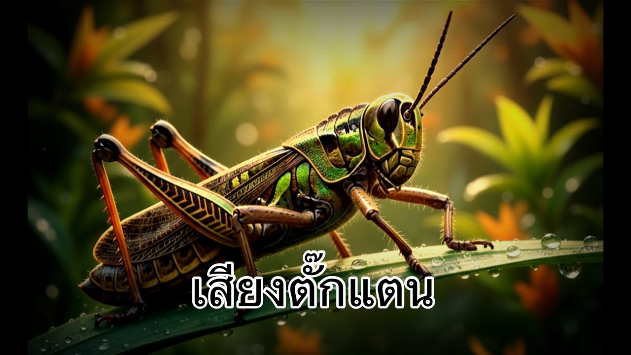 เสียงตั๊กแตน suara blalang ceraek 