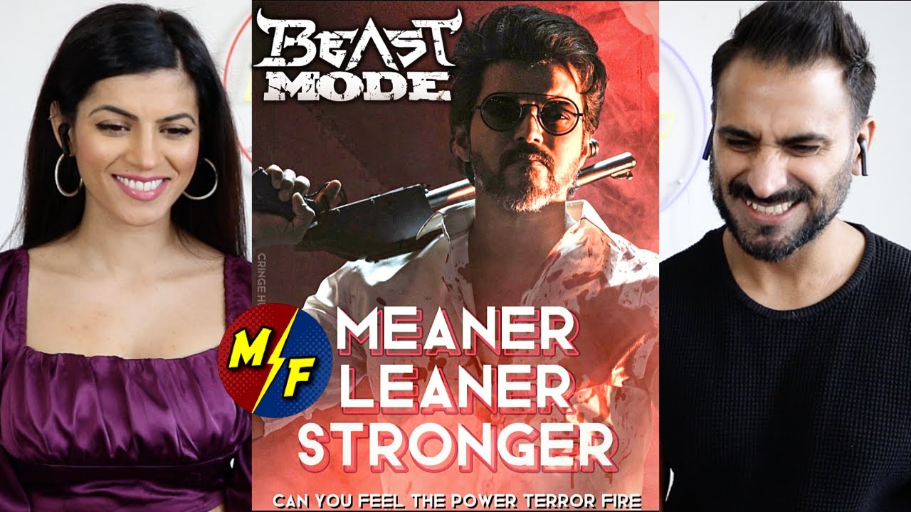BEAST MODE - | Beast | Thalapathy Vijay | Sun Pictures | Nelson | Anirudh | Lyric Video REACTION!!