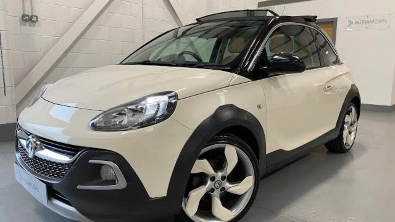 A rare Vauxhall Adam 1.4i ROCKS AIR convertible, with 43,000 miles and history - SOLD!