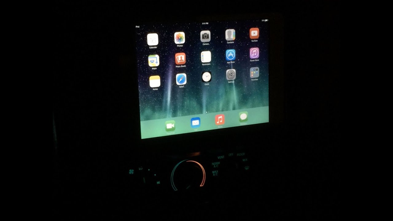 Custom iPad Mini SN95 Mustang Dash