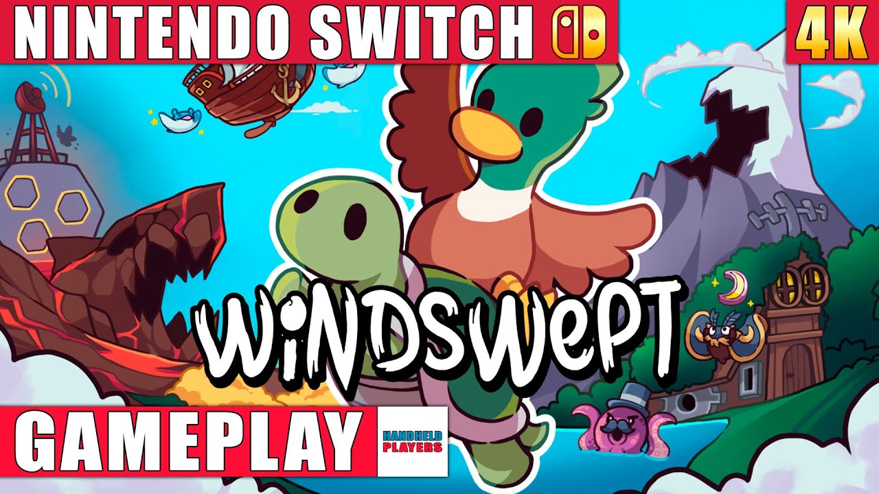 Windswept Nintendo Switch 1 Gameplay in 4K