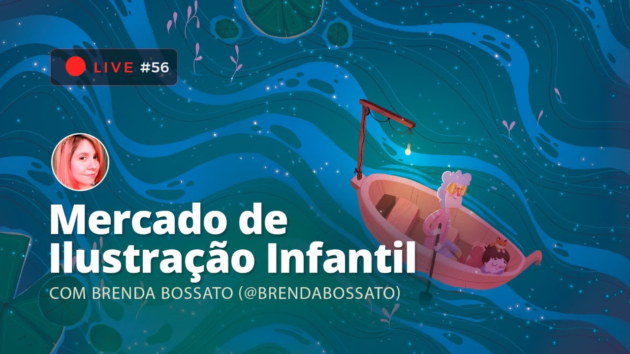 🔴 LIVE - Conheça o mercado de ilustração infantil