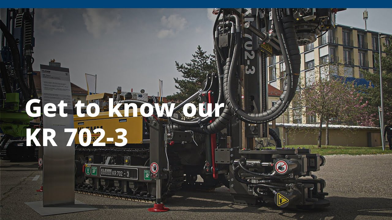BAUER Maschinen GmbH – Sustainable, Compact & New | Our Vertical Drilling Rig KR 702-3