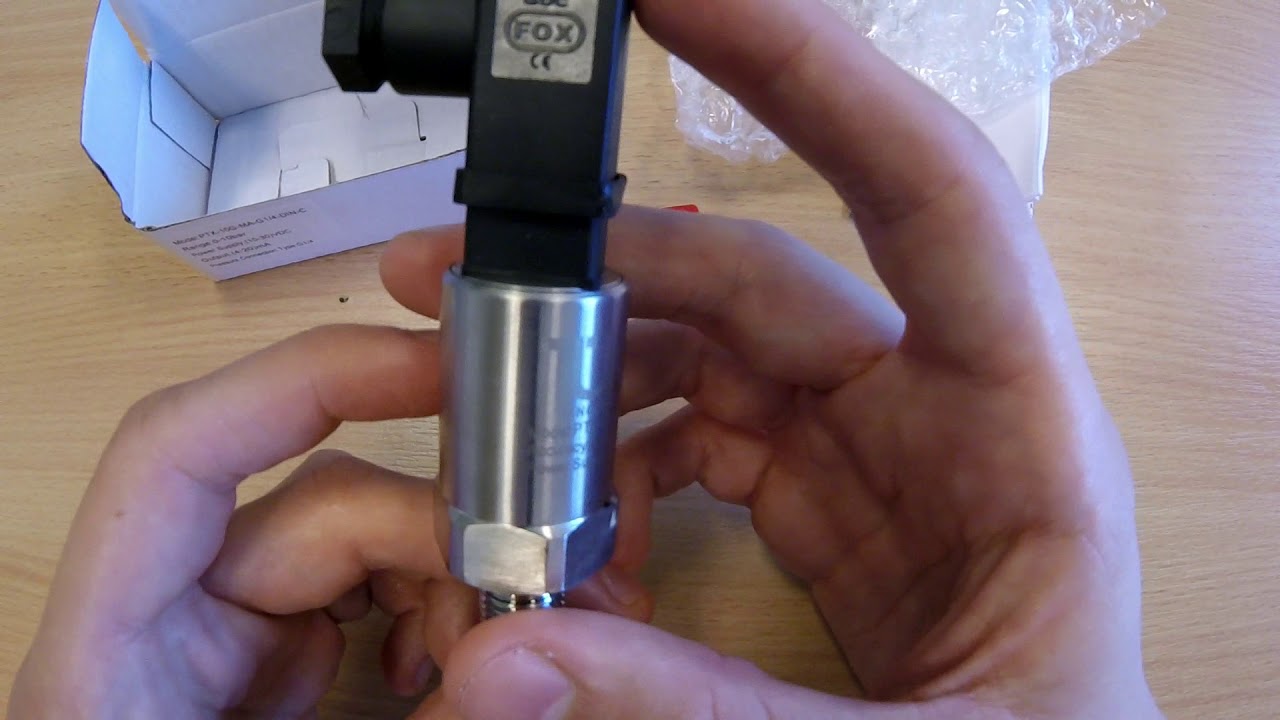Tecnologic UK Pressure Transducer promotional video