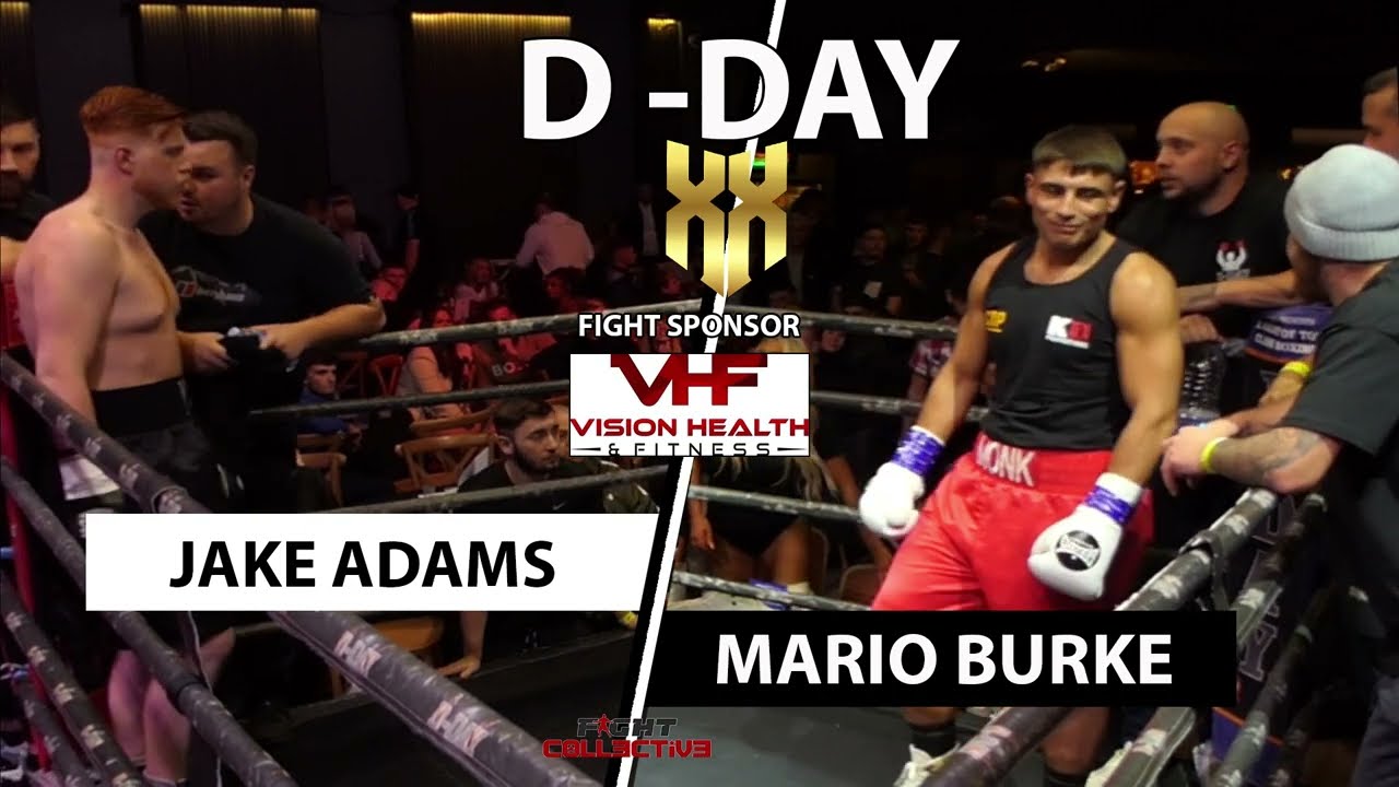 D-DAY BOXING XX: 12 Jake Adams vs Mario Burke