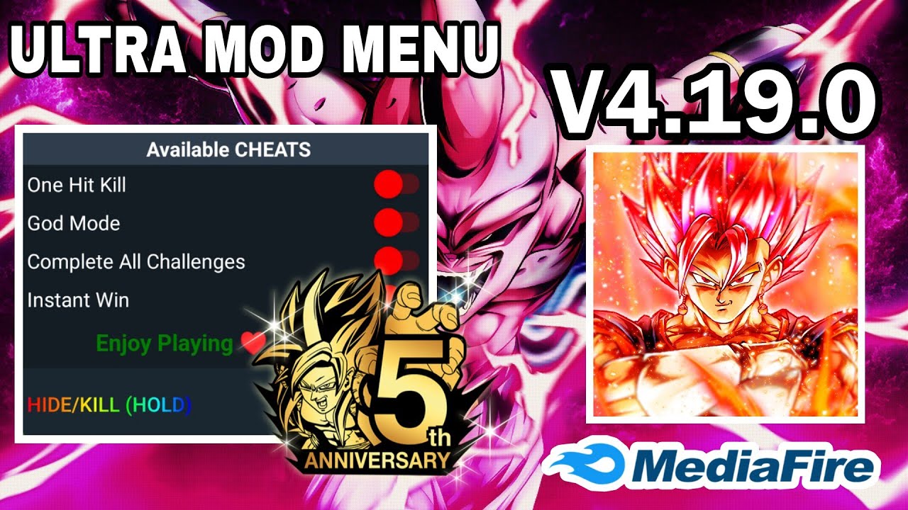 DRAGON BALL LEGENDS MOD APK v4.19.0 Gameplay / Dragon Ball Legends hack / dragon ball legends mod