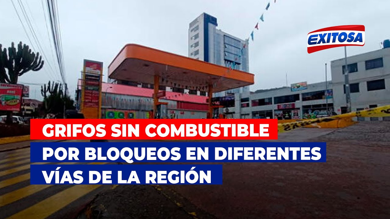 🔴🔵Cusco: Grifos sin combustible por bloqueos en diferentes v&iacute;as de la regi&oacute;n
