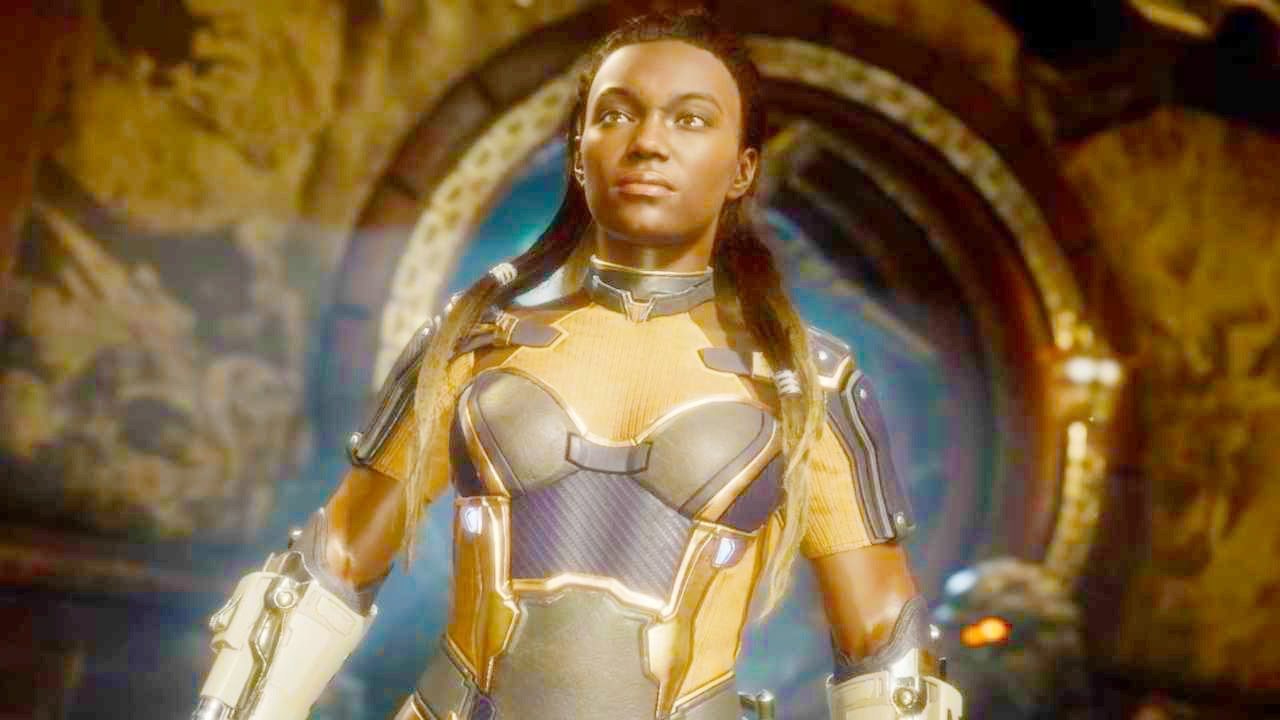 Mortal Kombat 11 PC - Jacqui Briggs String Theory Skin Performs Intro Dialogues Vs All Characters