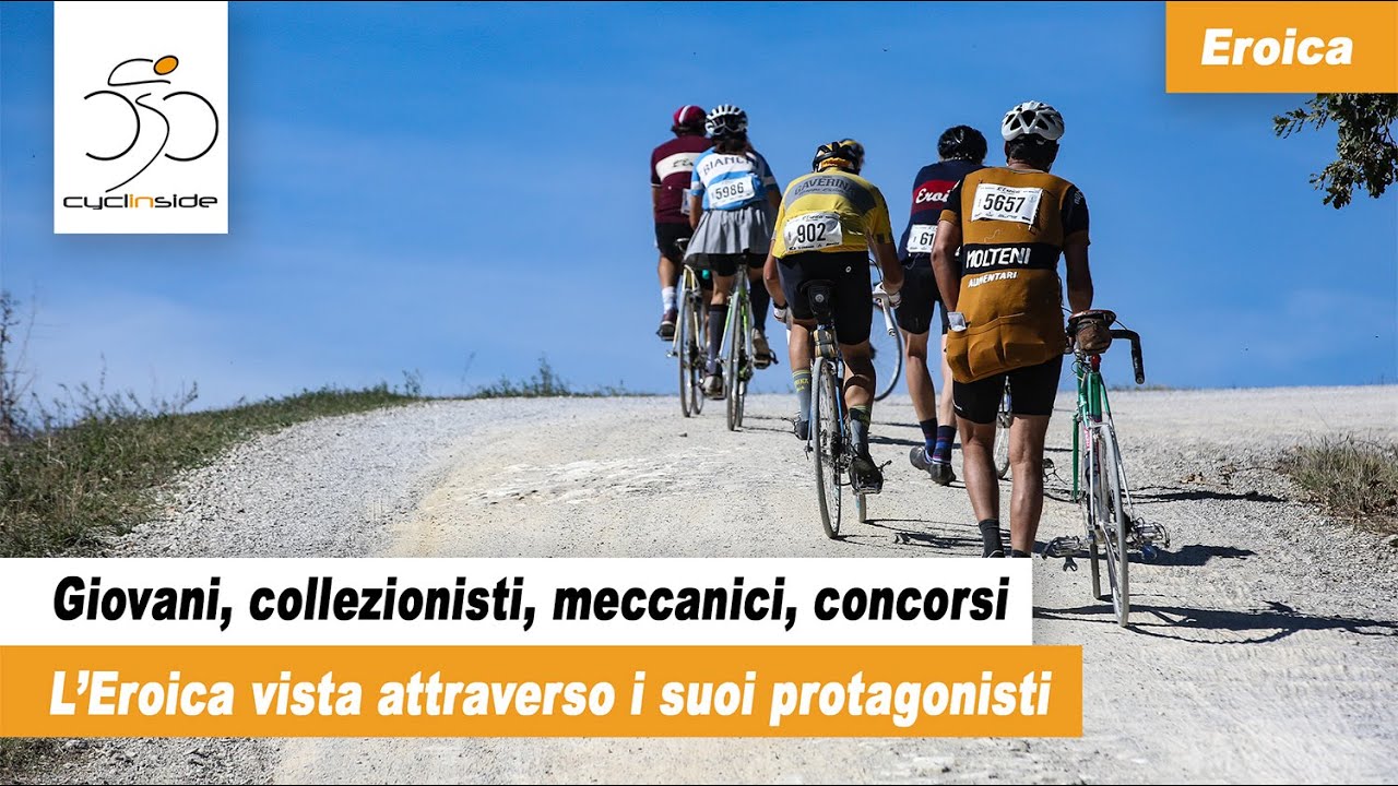 Quelli che L'Eroica 2023: giovani, biciclette, concorsi, collezionisti, mercatino, meccanici
