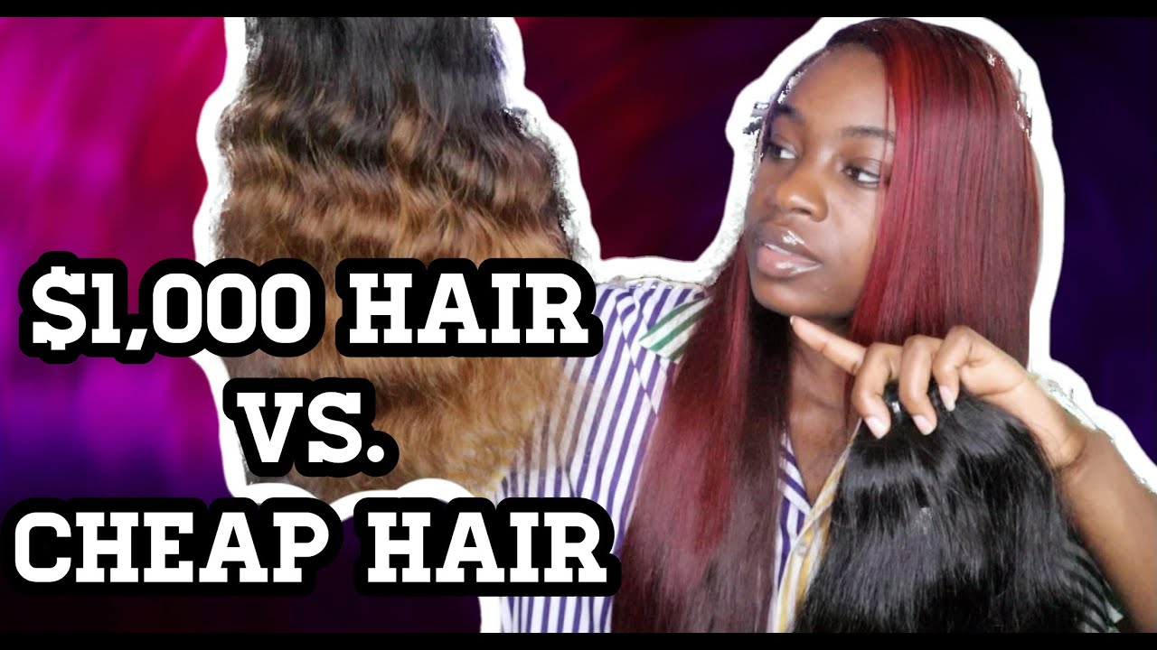 $1,000 Raw hair vs CHEAP AND AFFORDABLE Virgin HAIR  | BEST HAIR vendor/ hair company