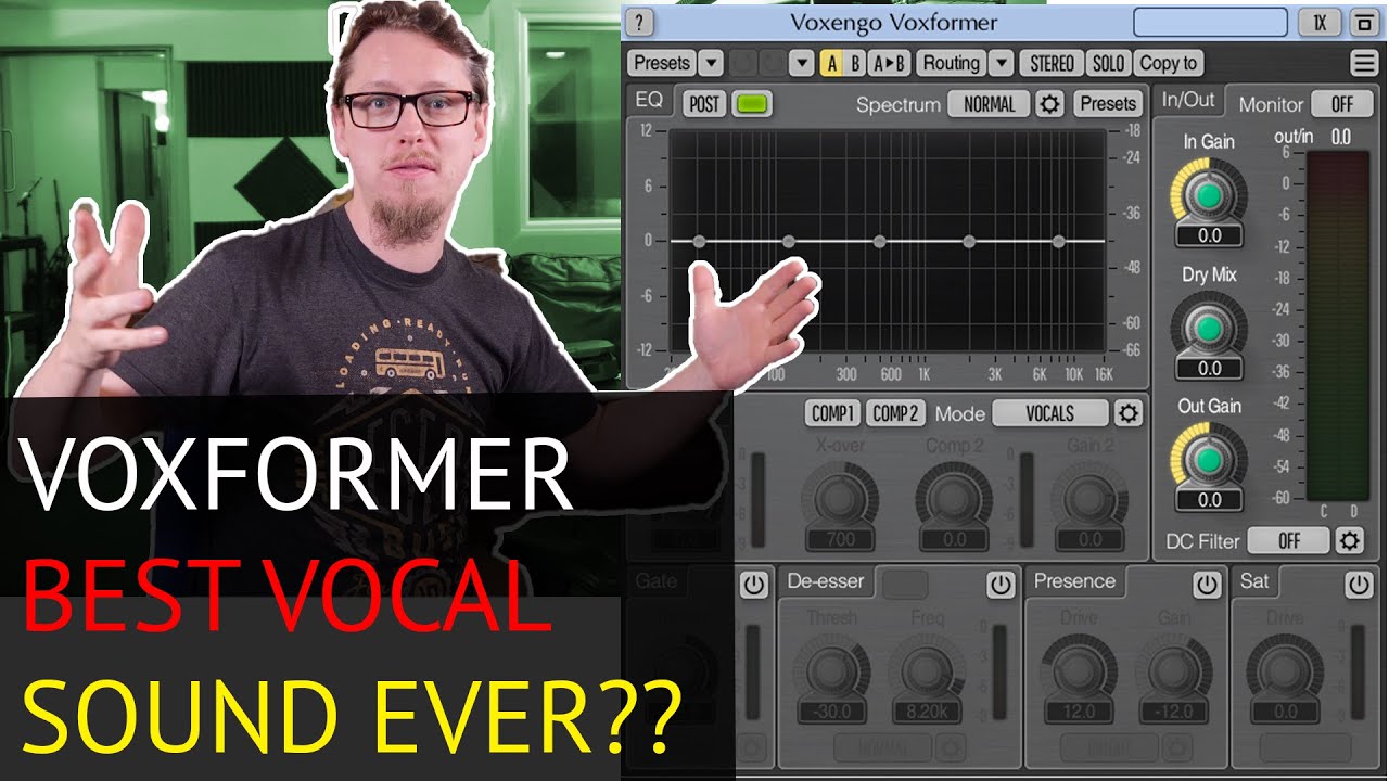 Biggest Voiceover sound EVER!?! - Voxengo Voxformer Plug-in Demo
