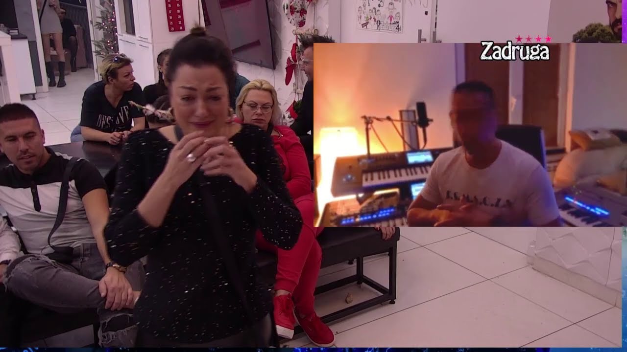 Zadruga 4 - Sandra Rešić - Novogodišnja čestitka, saznaje da postaje tetka - 31.12.2020.