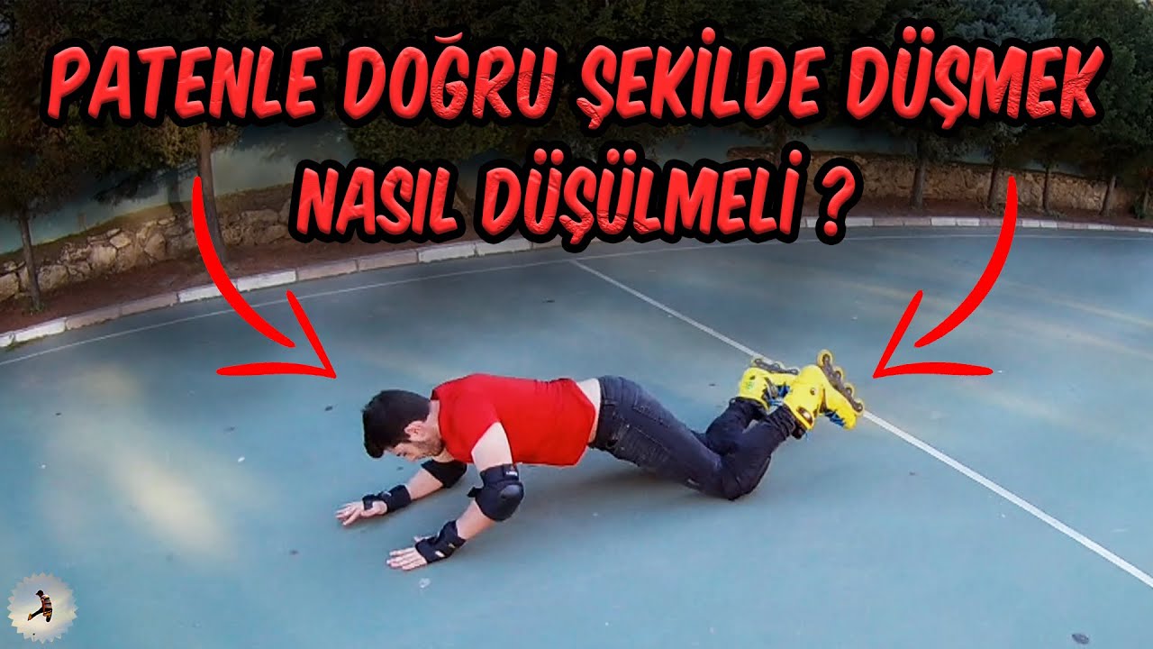 Patenle Nasıl Düşmelisiniz? Mutlaka İzleyin - ALTIN KURAL - Paten Dersleri