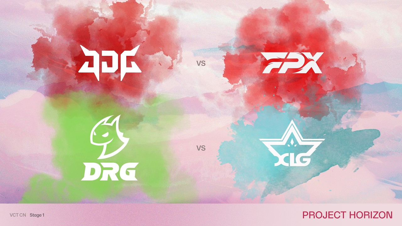 JDG vs FPX | DRG vs XLG | VCT CN Stage 1 Group Stage | Project Horizon | Community English Costream