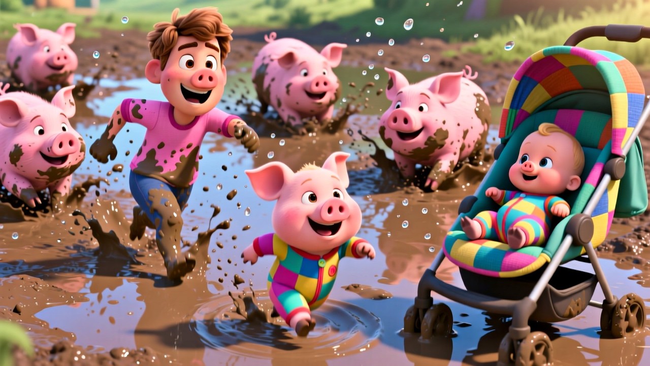 Farmyard Fun with Baby1 🐮 | Fun Farm Song for Toddlers & Kids