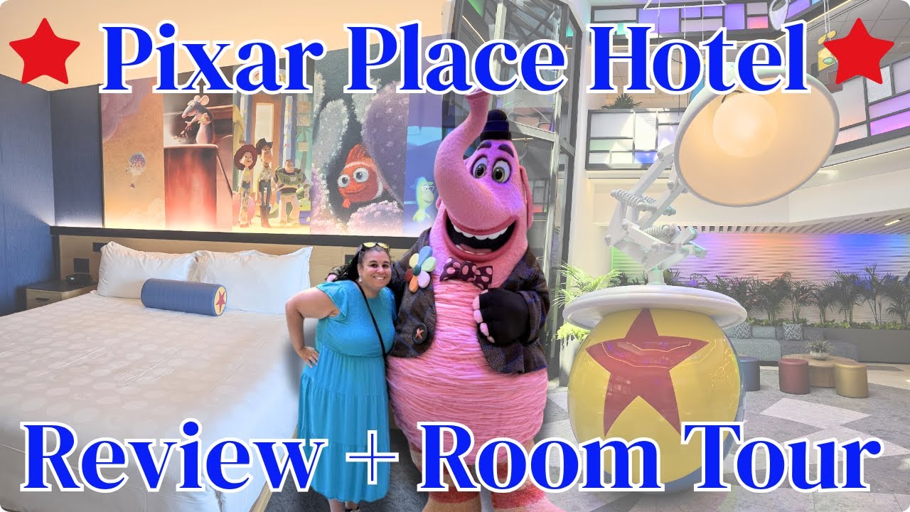 Полный обзор отеля Pixar Place | Фейерверки, бассейн, рестораны и многое другое! 🎇🏖️🍴