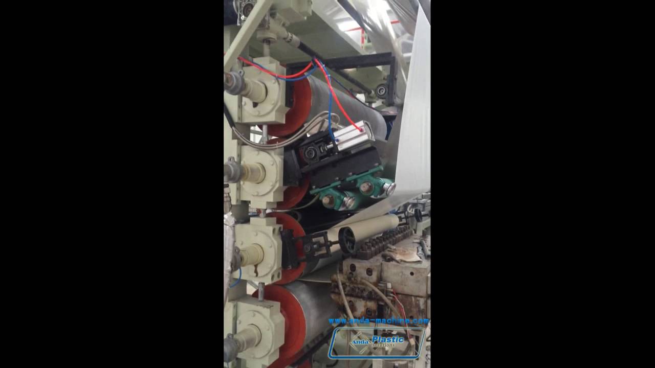 PVC vinyl floor making machine