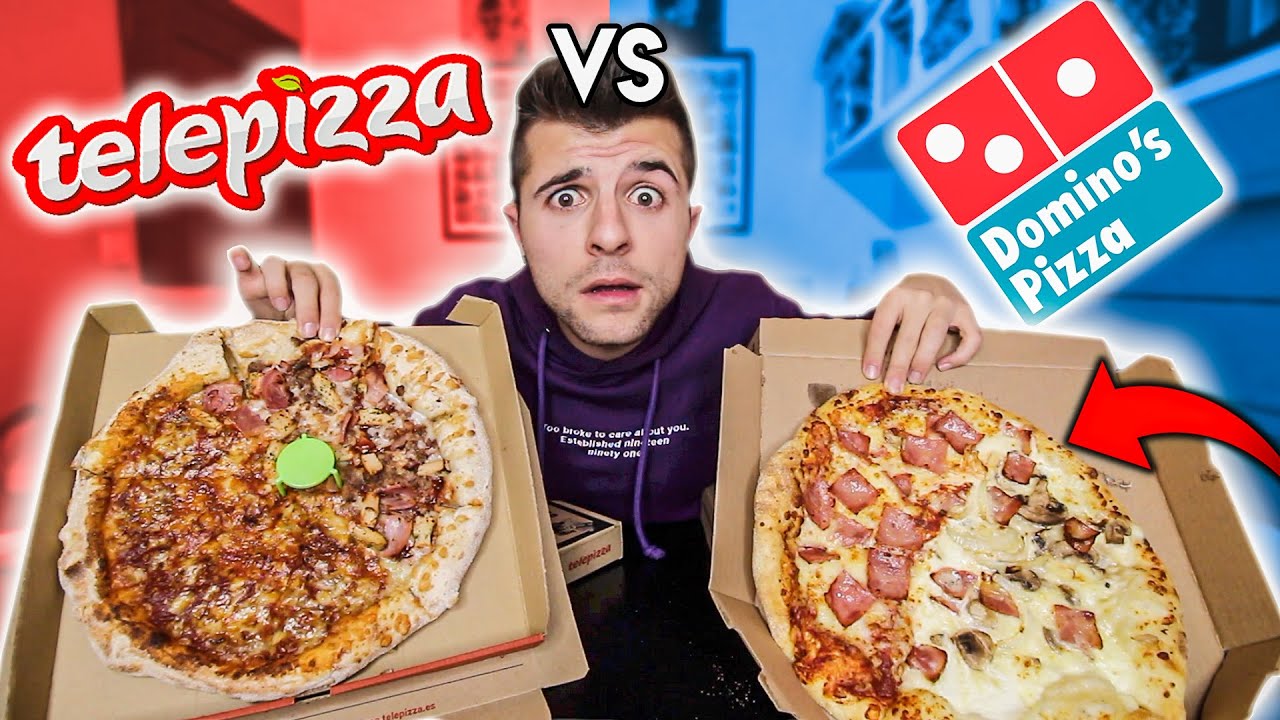 TELEPIZZA vs DOMINO'S PIZZA! 🍕¿cuál es mejor? - @ibngarcia
