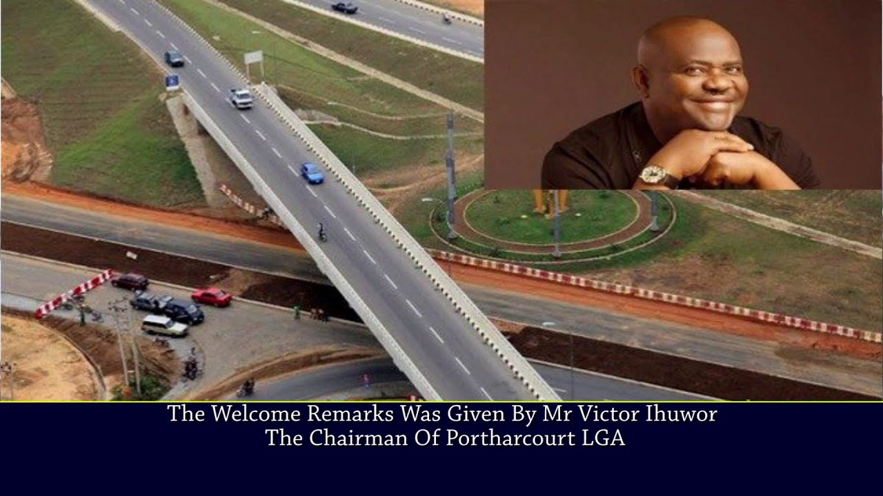 REBISI FLYOVER BRIDGE COMMISSIONED BY BABATUNDE RAJI FASHOLA (SAN) IN RIVER STATE