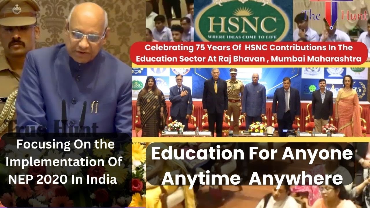 Education For Anyone Anytime Anywhere, HSNC Celebrates 75 Years at Raj Bhavan, Ramesh Bais Address