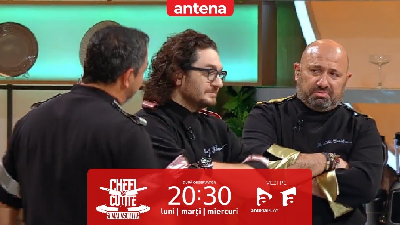 Chef Bontea și chef Dumitrescu au făcut parte din echipa lui chef Cătălin Scărlătescu