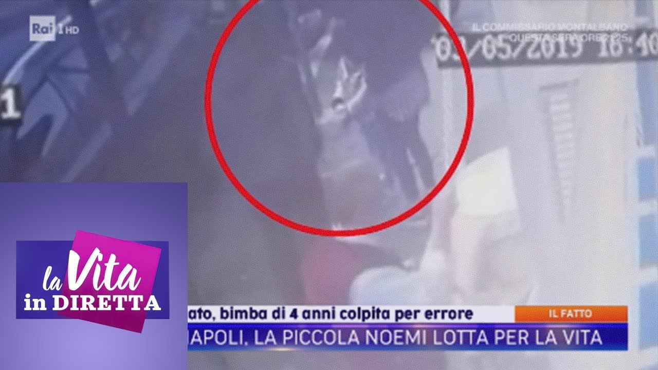 Napoli, la piccola Noemi lotta per la vita - La vita in diretta 06/05/2019