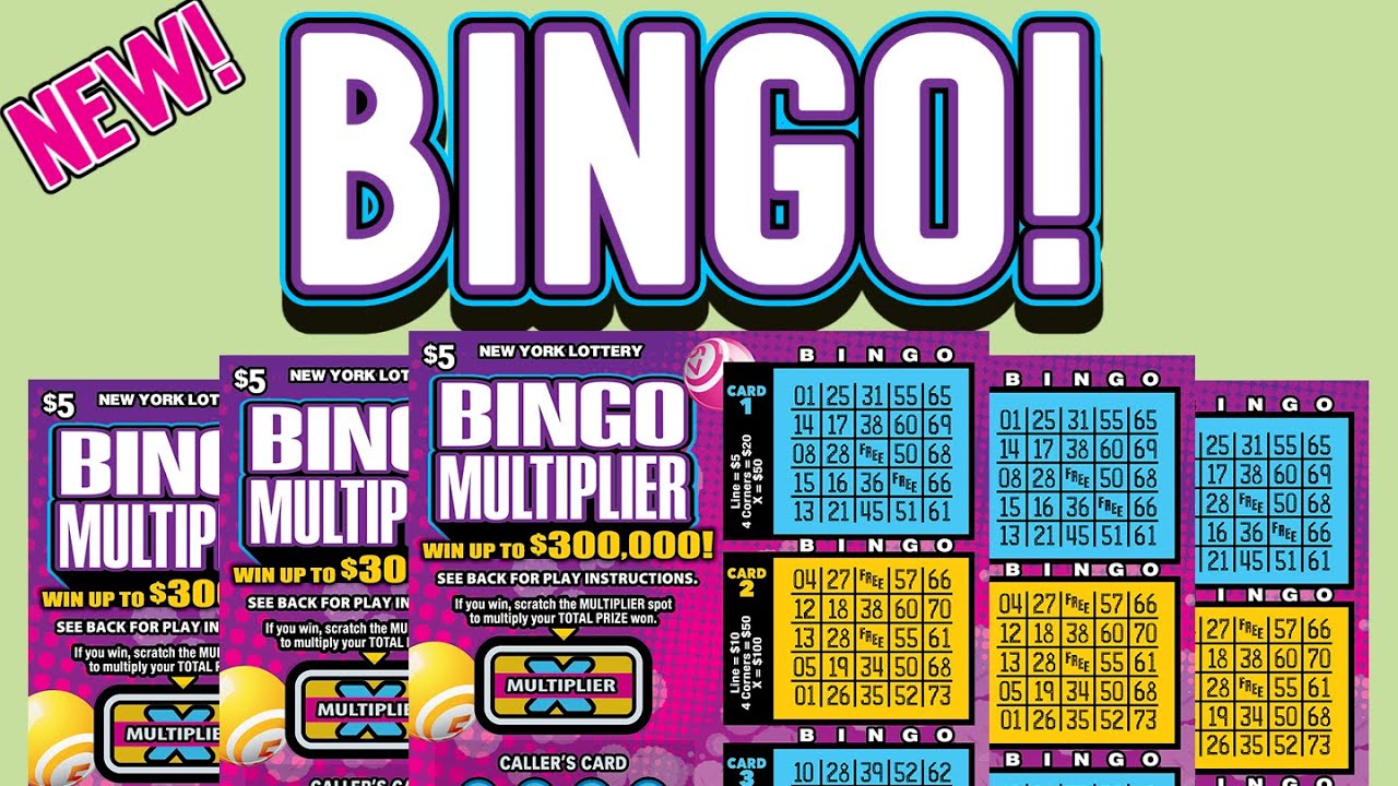B-I-N-G-O! We get WINS while play this BRAND NEW Ticket! BINGO MULTIPLIER | New York Lottery