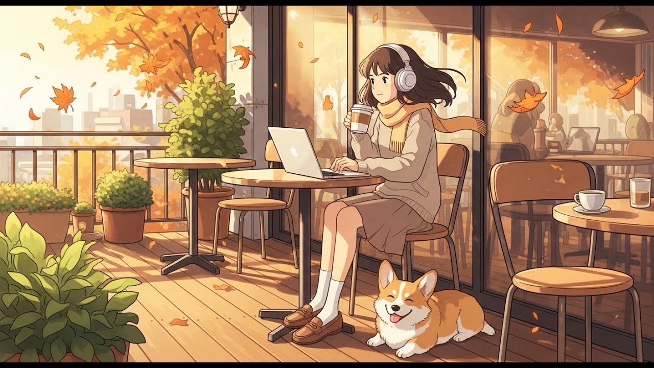Lofi Chill  Vol.01- lyrics | 가을🍁 카페에서 틀어놓기 좋은 음악 Coffee & Calm | good song for studying |