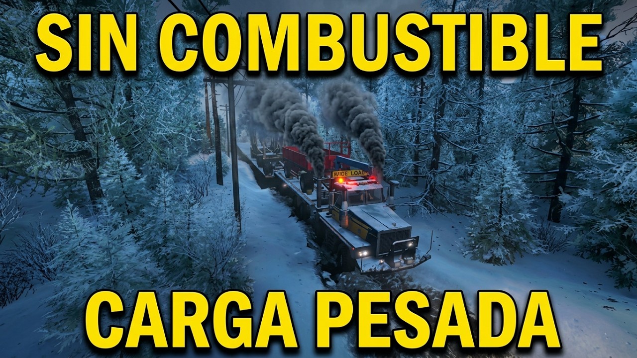Carga Pesada -Me Quedo Si Combustible - Organizando Mas Camiones y Semis Para Repostar & Continuar