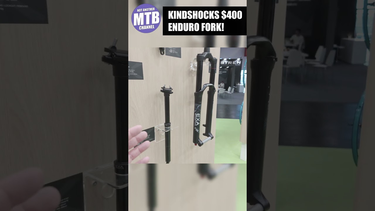 First look at Kindshocks budget $400 EXA Enduro fork #mtbtech #kindshock #mtb #mountainbikes