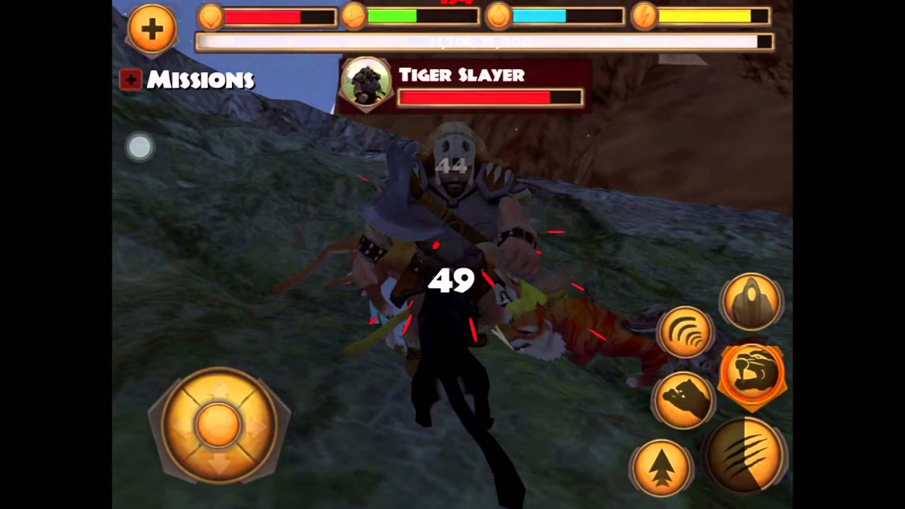 Sabertooth tiger simulator: Epic Boss Battles!