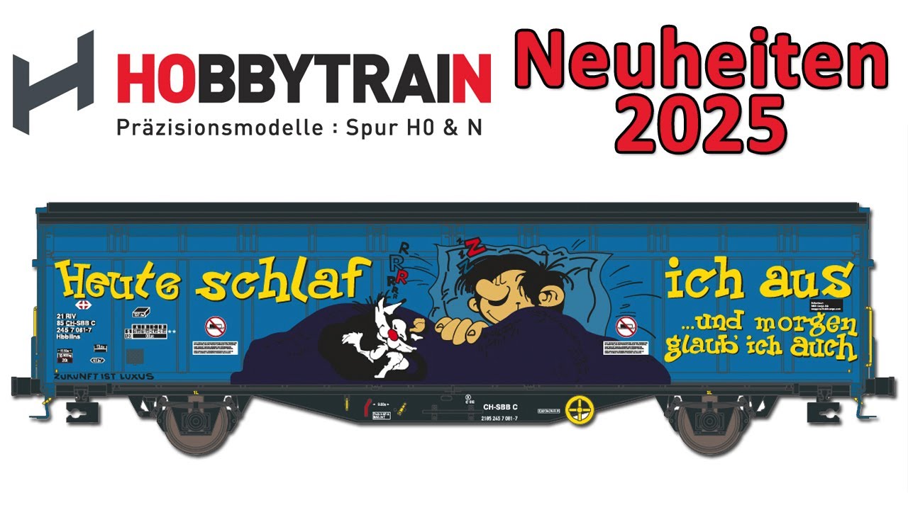 Hobbytrain Modellbahn Neuheiten 2025 | Spur N und H0