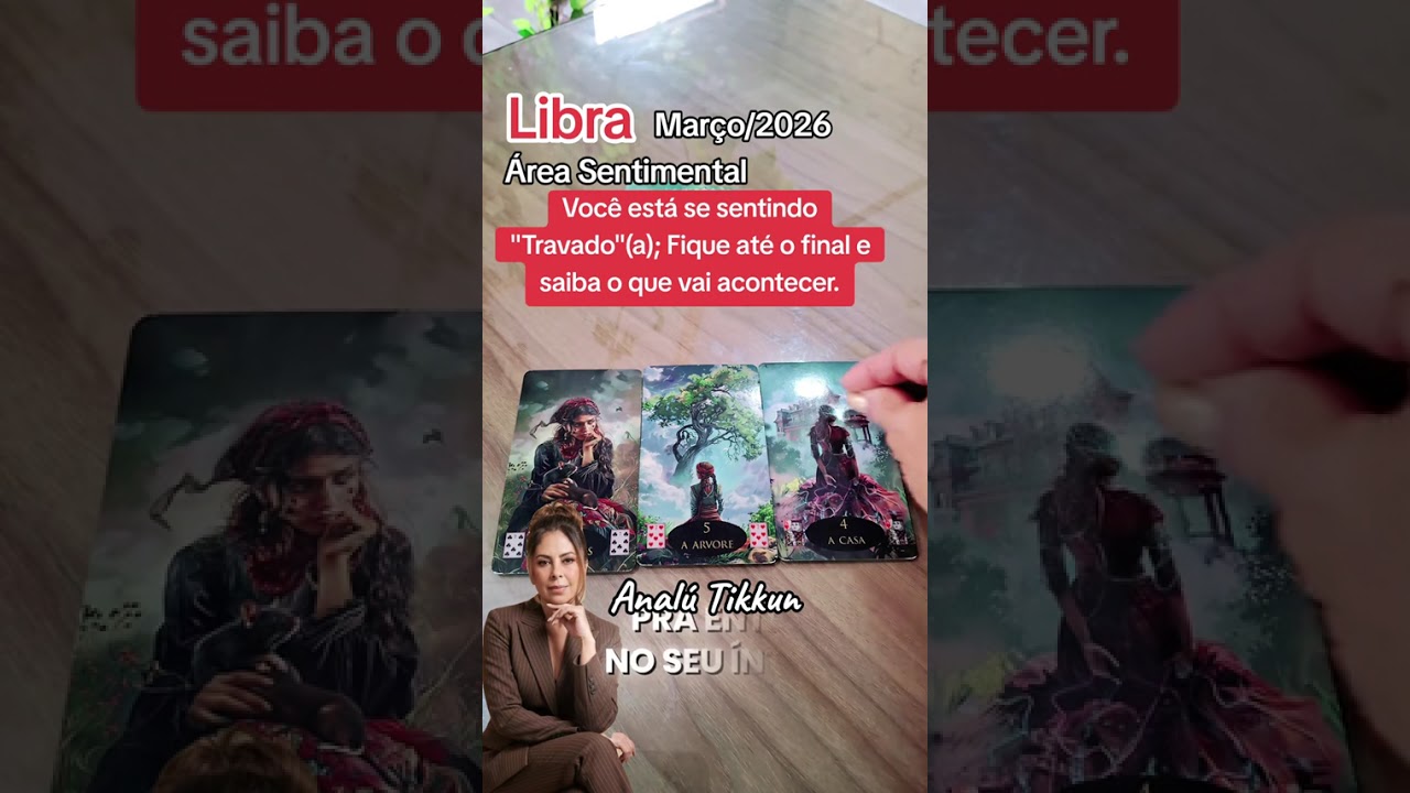 Libra - Vem saber o que está acontecendo com sua área sentimental.