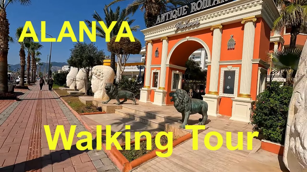 Great day in Alanya Antalya Turkey March 2024